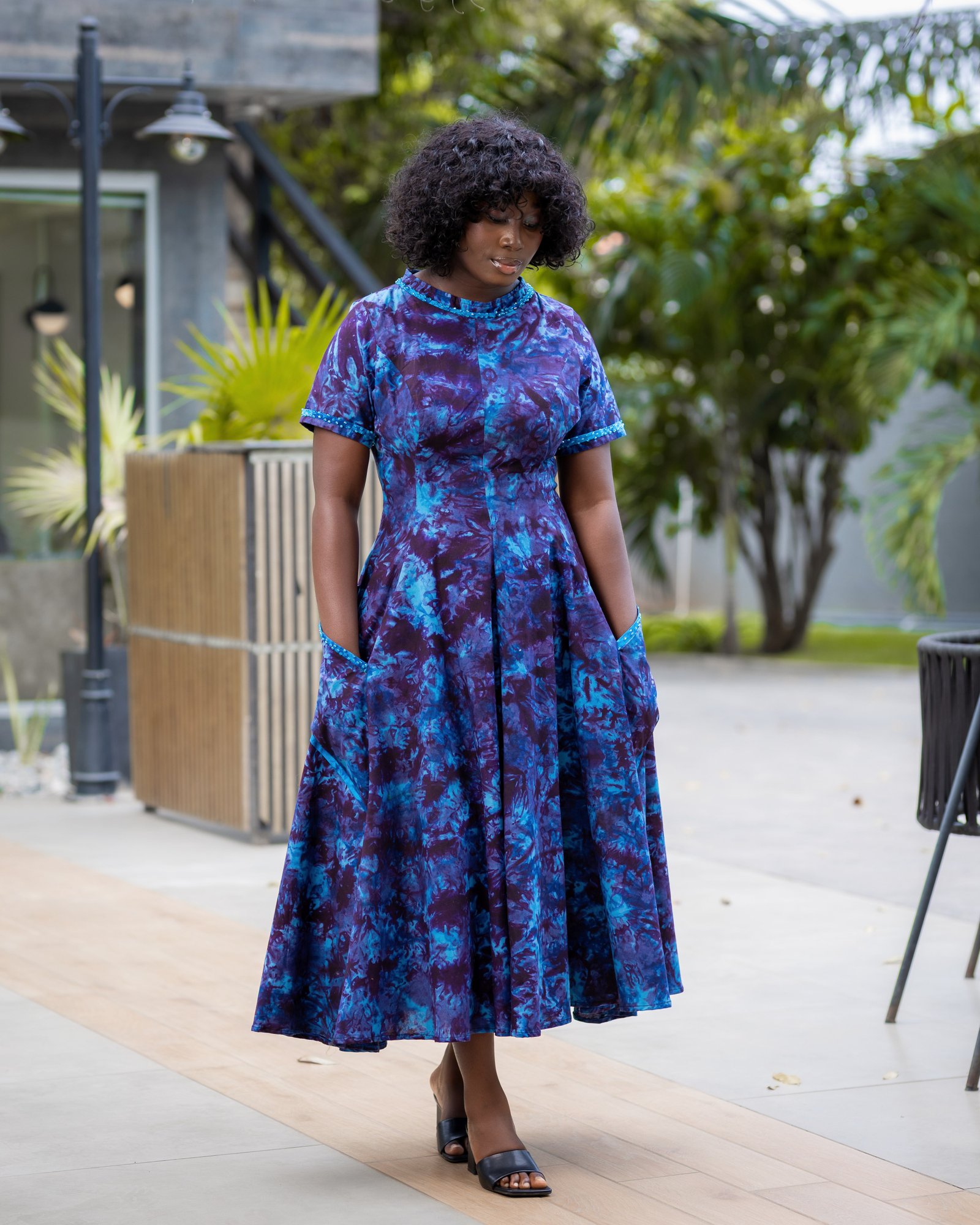 Blue AWULA dress