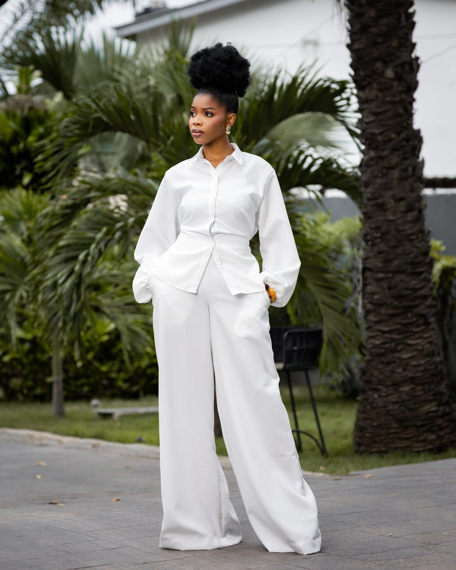 Linen two-piece