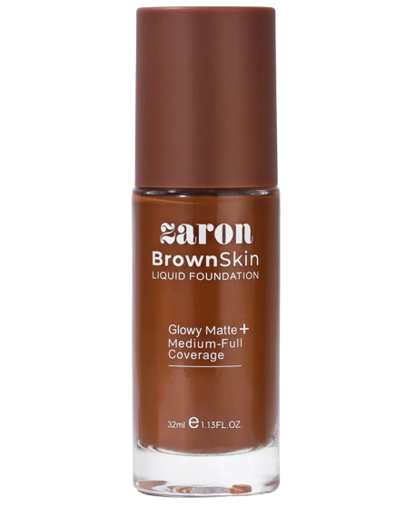 Brown Skin Liquid Foundation - Wood